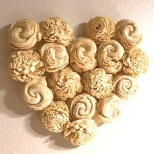 Valentine’s Day Sola Flowers Heart Wood Final Sale